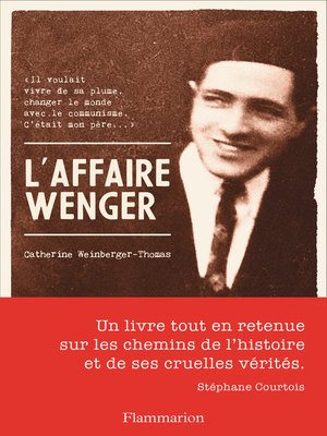 cover image of L'Affaire Wenger